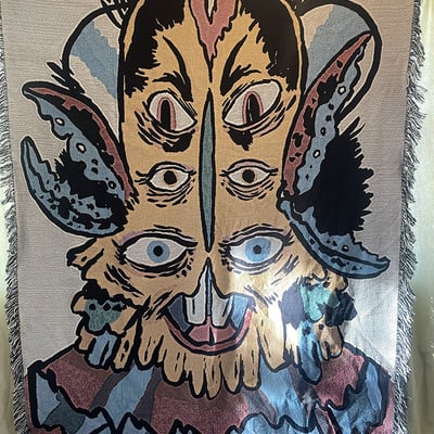 Sale! blanket textile-- clawhead!