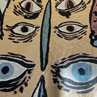 SALE! Blanket Textile-- Clawhead! - Thumbnail 3