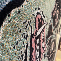 SALE! Blanket Textile-- Vampire Bat! - Thumbnail 2