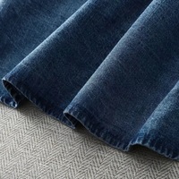 New cat embroidered denim long sleeve blouses - Thumbnail 1