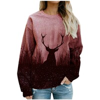 New gradient elk sweatshirt - Thumbnail 5
