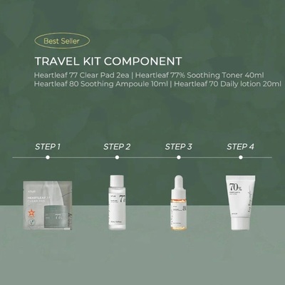 Anua - heartleaf soothing trial kit