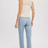 Sweetheart Detail Mesh Tank - Thumbnail 4