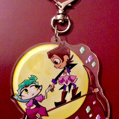 The owl house lumity 2.5'' acrylic charm