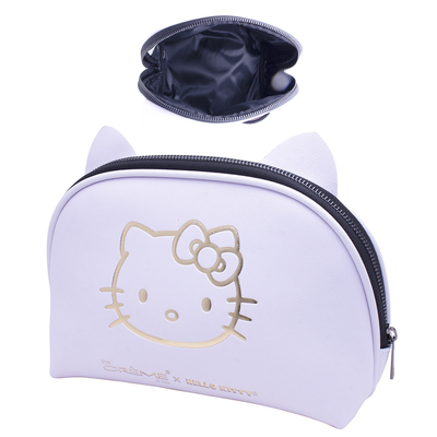 Kitty zipper cosmetic bag