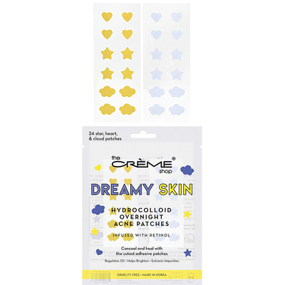 THE CREME SHOP DREAMY SKIN HYDROCOLLOID DARK SPOT ACNE PATCHES 
