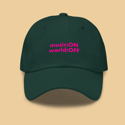 Free Shipping-MUSIC ON WORLD OFF CAP