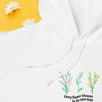 EVERY FLOWERS BLOOM IN ITS OWN TIME HOODIE - Thumbnail 2