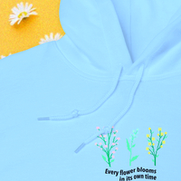 EVERY FLOWERS BLOOM IN ITS OWN TIME HOODIE - Thumbnail 3