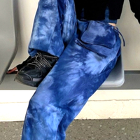 Vintage Punk Baggy Hippie Pigment Dyed Wide Leg Flattering Loose Pants Hottest Style Amazing - Thumbnail 4