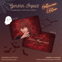 [Genshin Impact] Photocard - Halloween Edition - Thumbnail 2