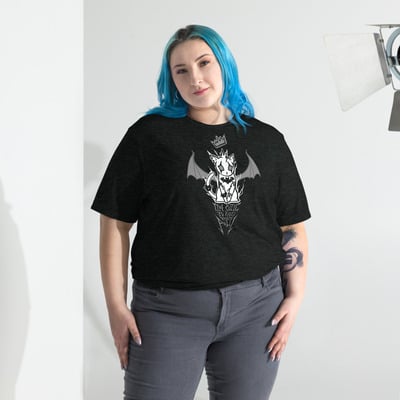 One cutie to rule them all - unisex tri-blend t-shirt