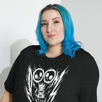 Doom Kitty - Unisex Tri-blend T-Shirt - Thumbnail 1