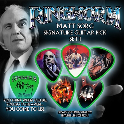 MATT SORG - Set of 5 Signature Guitar Picks