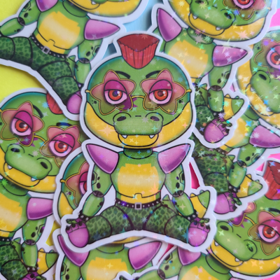 Glamrock monty sticker