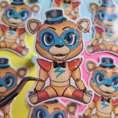 Glamrock freddy sticker