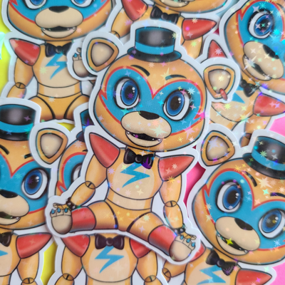 Glamrock freddy sticker