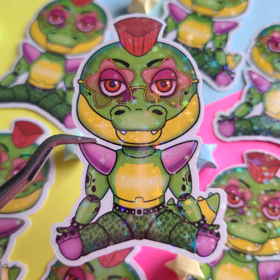 Glamrock monty sticker