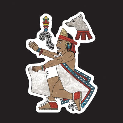 Nezahualcoyotl sticker