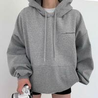 Planet Moon Printed Hoodie Sweatshirt - Thumbnail 1