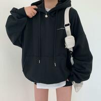 Planet Moon Printed Hoodie Sweatshirt - Thumbnail 3