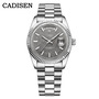 Cadisen watch 40mm case Japanese mechanical movt luminous100M diving watch 8215-3