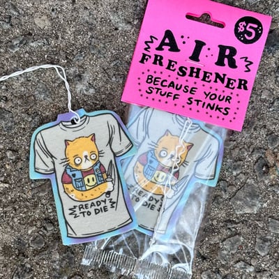 Ready to die air freshener