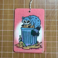 TRASH RACCOON AIR FRESHENER - Thumbnail 1