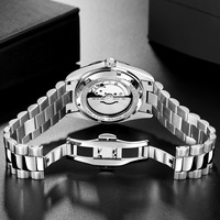 Cadisen watch 40mm case Japanese mechanical movt luminous 10ATM diving watch 8214 - Thumbnail 2