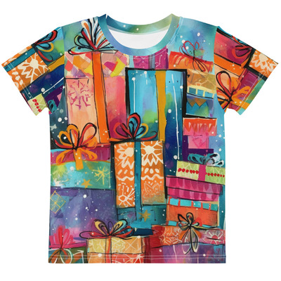 Presents Kids crew neck t-shirt