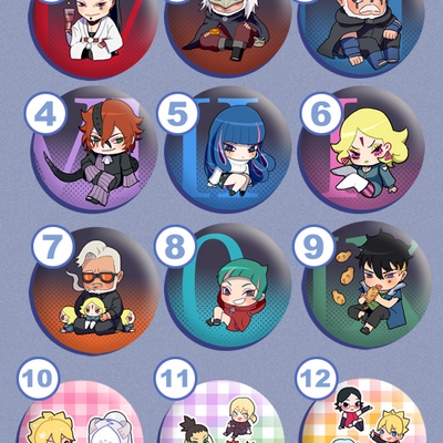 Fanart tiny button set choose 5! - Thumbnail 2