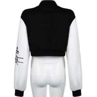 AMOR CROPPED BASEBALL JACKET - Thumbnail 6