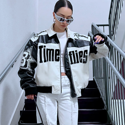 Time flies racing jacket