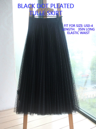 Midi Length Tulle Skirt Pleated Tulle Skirt Outfit A-line Fashion Tulle Tutu Skirt Bridesmaid Tulle Skirt, High Waist Plus Size