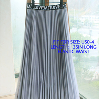 Midi Length Tulle Skirt Pleated Tulle Skirt Outfit A-line Fashion Tulle Tutu Skirt Bridesmaid Tulle Skirt, High Waist Plus Size - Thumbnail 1