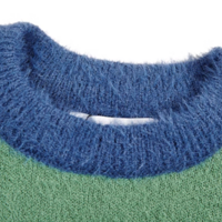 COLOR-BLOCK STRIPED SWEATER - Thumbnail 4