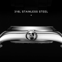 Cadisen watch 36mm case NH35A mechanical movt luminous 10ATM diving watch 8213 - Thumbnail 8