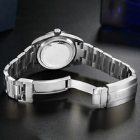 Cadisen watch 36mm case NH35A mechanical movt luminous 10ATM diving watch 8213 - Thumbnail 4