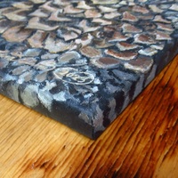 "Pine Cones", Original Acrylic Painting By N.E.Thompson, Artwork Size 8 x10 Inches - Thumbnail 7