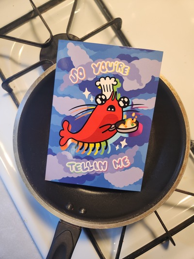 Shrimp Fried Rice - Post Card