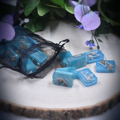 Elder futhark ocean rune set