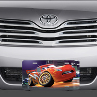Disney Cars Lightning McQueen SHAPOW Vanity License Plate - Thumbnail 1