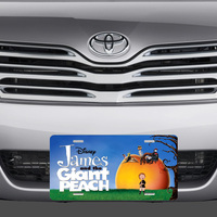 Disney James and the Giant Peach Title Screen Vanity License Plate - Thumbnail 1