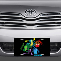 Disney Inside Out Feelings Vanity License PLate - Thumbnail 1