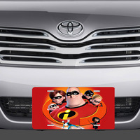Disney Incredibles Vanity License Plate - Thumbnail 1