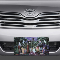Disney Haunted Mansion Graveyard Ghosts Vanity License Plate Auto Truck - Thumbnail 1