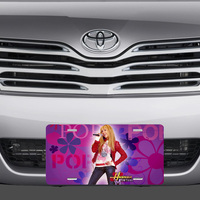 Miley Cyrus as Hannah Montana Vanity License Plate - Thumbnail 1