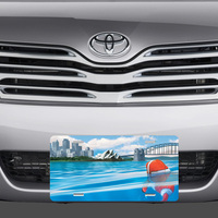 Disney Finding Nemo Sydney Harbor Australia Vanity License Plate Auto - Thumbnail 1