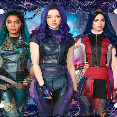 Disney descendants vanity license plate