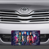 Disney Descendants Vanity License Plate - Thumbnail 1